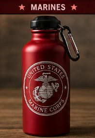Those Who Serve Engraved Water Bottle